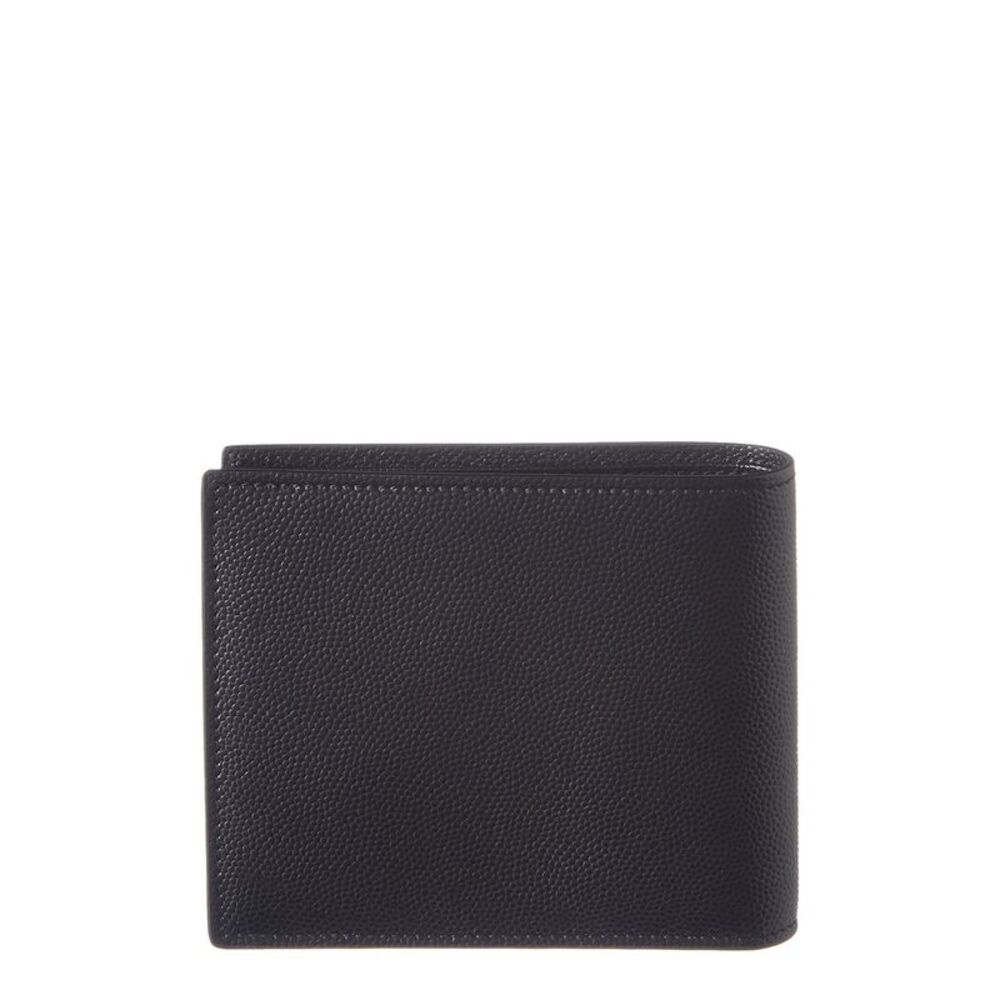 Saint Laurent Paris East/West Leather Bifold Wallet, Black - Picture 2 of 4